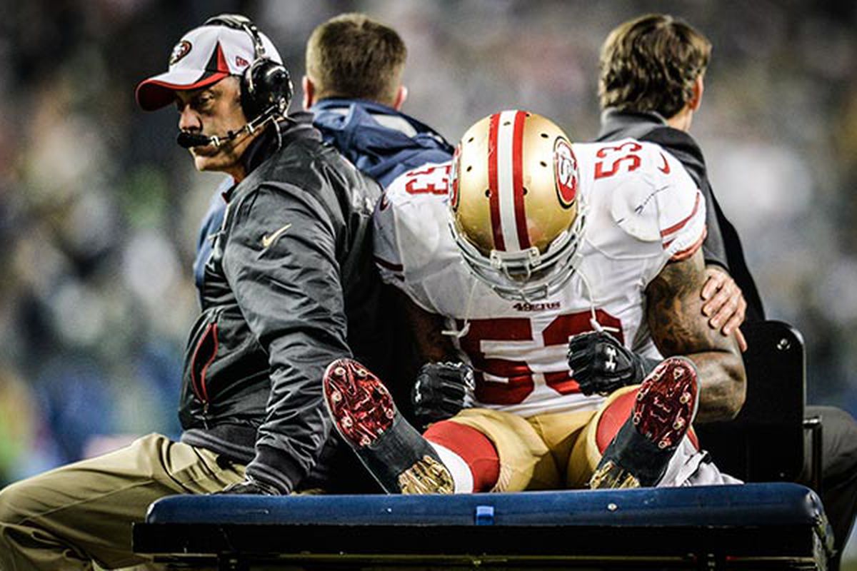 The 49ers' injuries