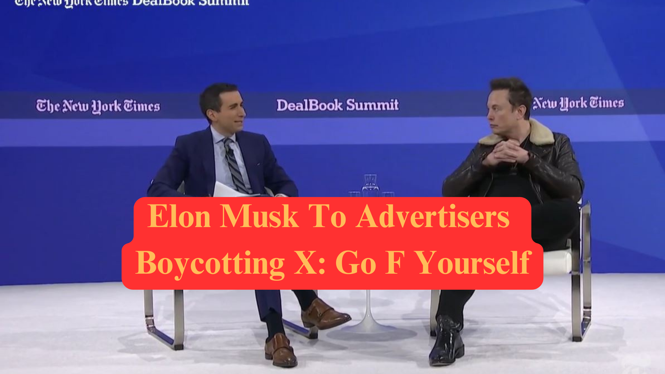 Elon Musk's F-Bomb To Advertisers Boycotting Twitter (X)